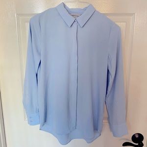 H&M Light Blue Blouse NWT size 6